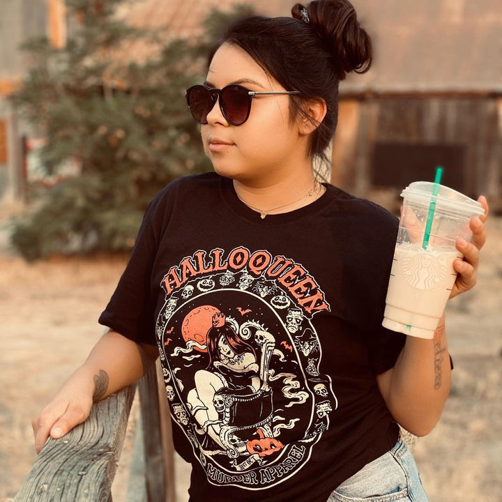 Halloqueen T-Shirt - Murder Apparel