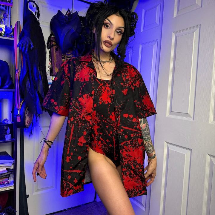 Bloody Button-up