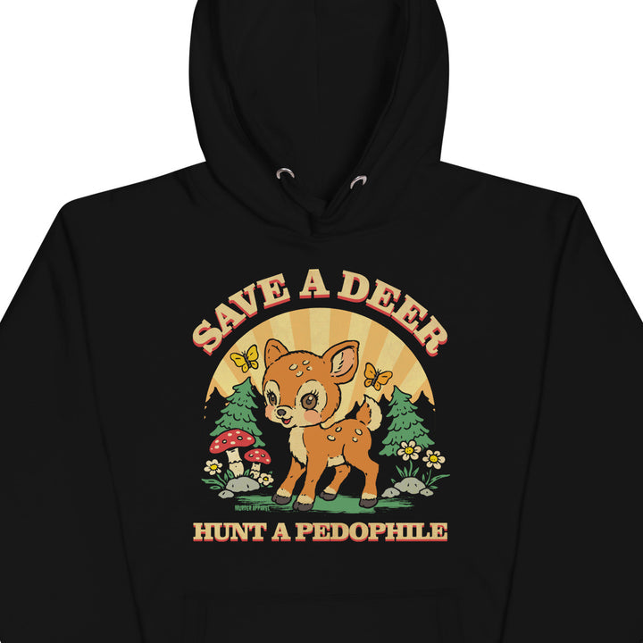 Save A Deer Hoodie - Murder Apparel