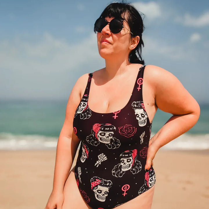 Undead Rosie Riveter One-Piece - Murder Apparel