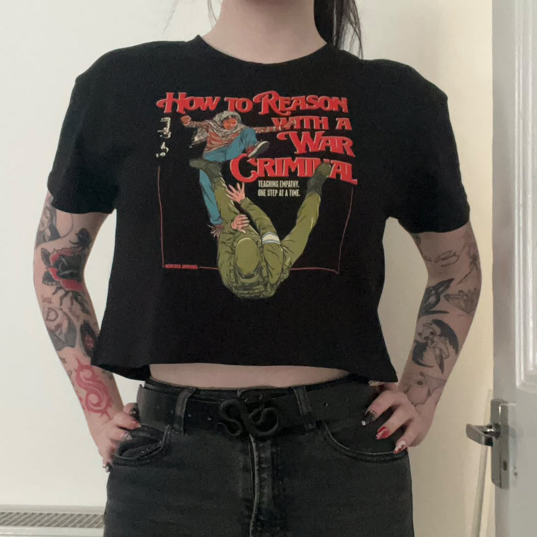 War Criminal Crop Top