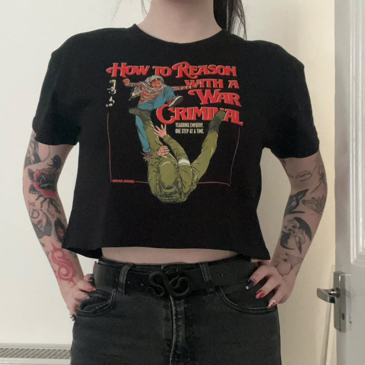 War Criminal Crop Top