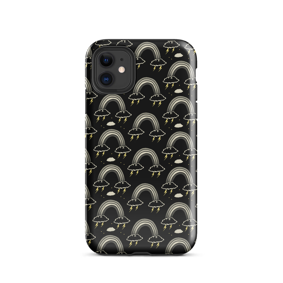 Goth Rainbow Emo iPhone Case iPhone 13 mini | Murder Apparel Goth Rainbow Emo iPhone Case iPhone 13 mini | Murder Apparel