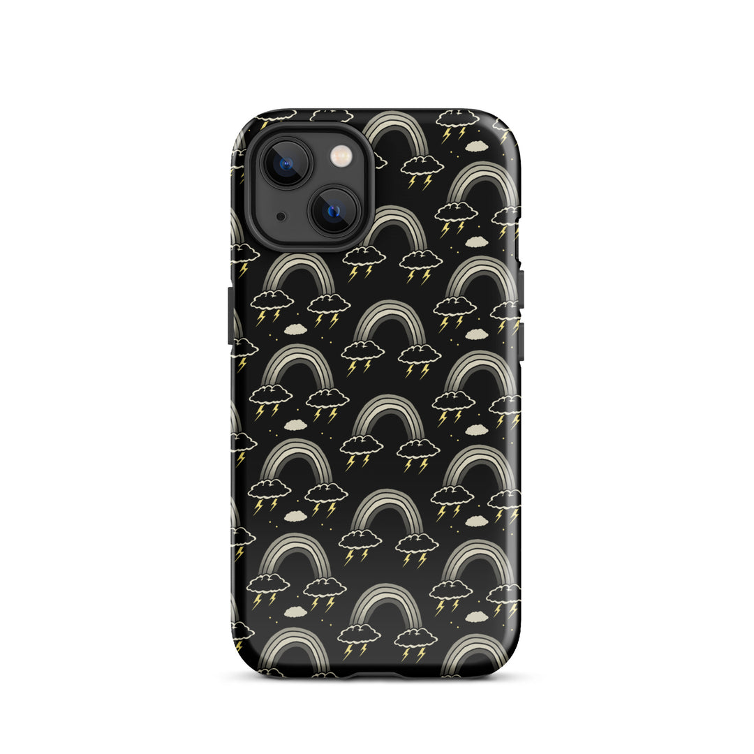 Goth Rainbow Emo iPhone Case iPhone 17 Air | Murder Apparel Goth Rainbow Emo iPhone Case iPhone 17 Air | Murder Apparel