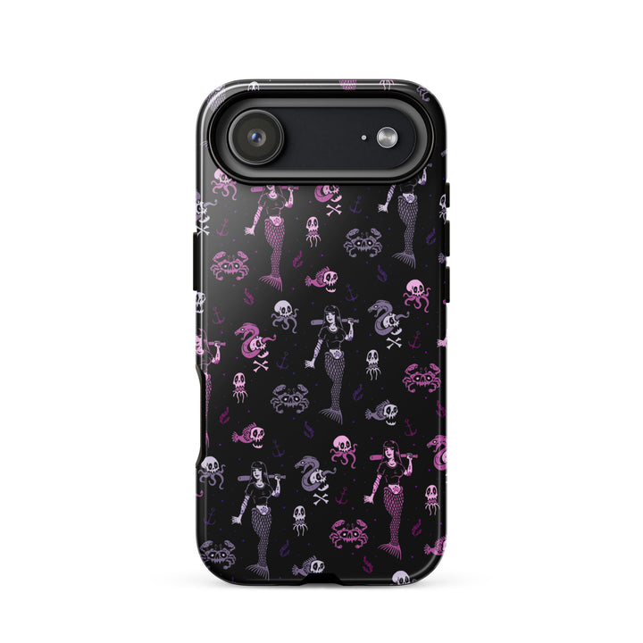 Metal Mermaid iPhone Case - Murder Apparel
