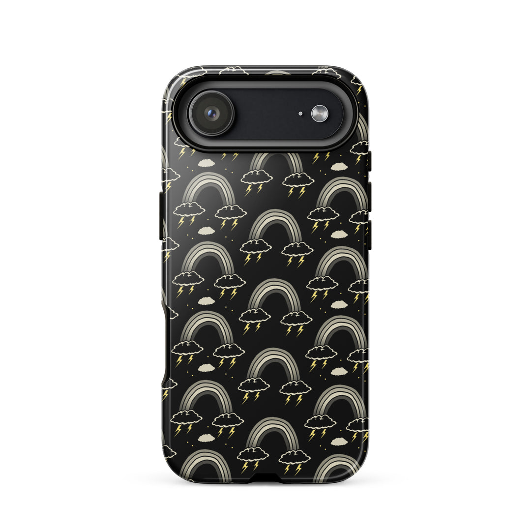 Goth Rainbow Emo iPhone Case - Murder Apparel