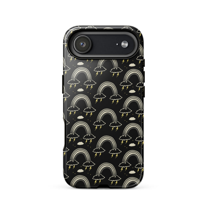 Goth Rainbow Emo iPhone Case - Murder Apparel