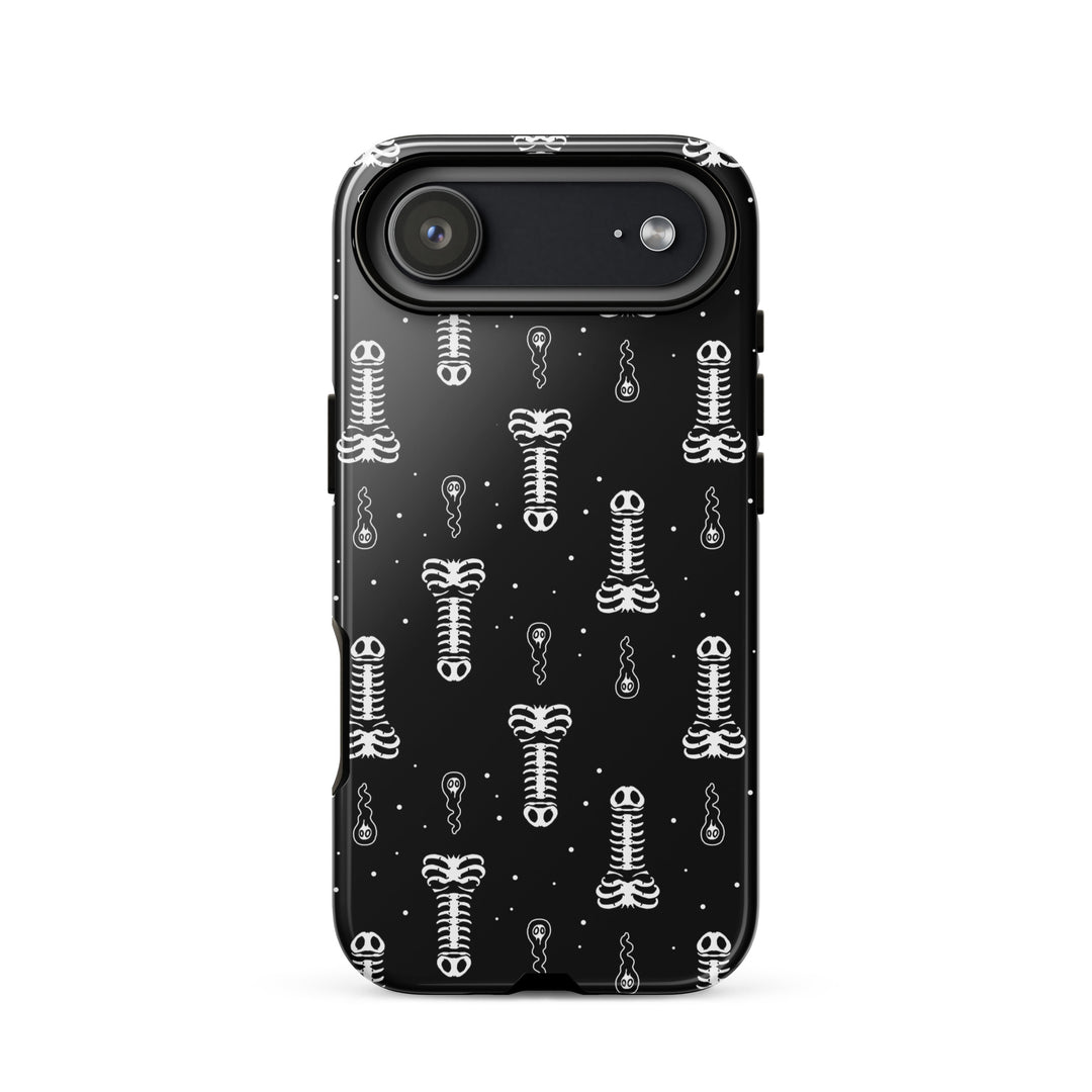 Skeleton Penis Boner iPhone Case - Murder Apparel