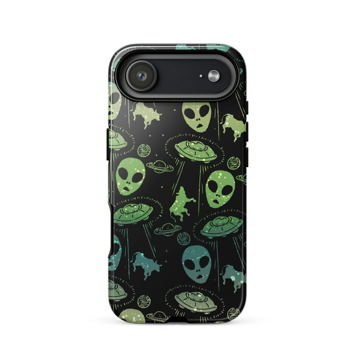 Aliens And UFOs iPhone Case - Murder Apparel