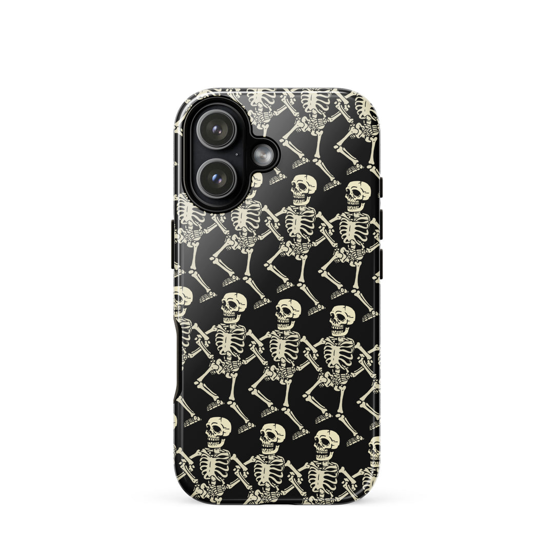 Dancing Skeletons iPhone Case - Murder Apparel