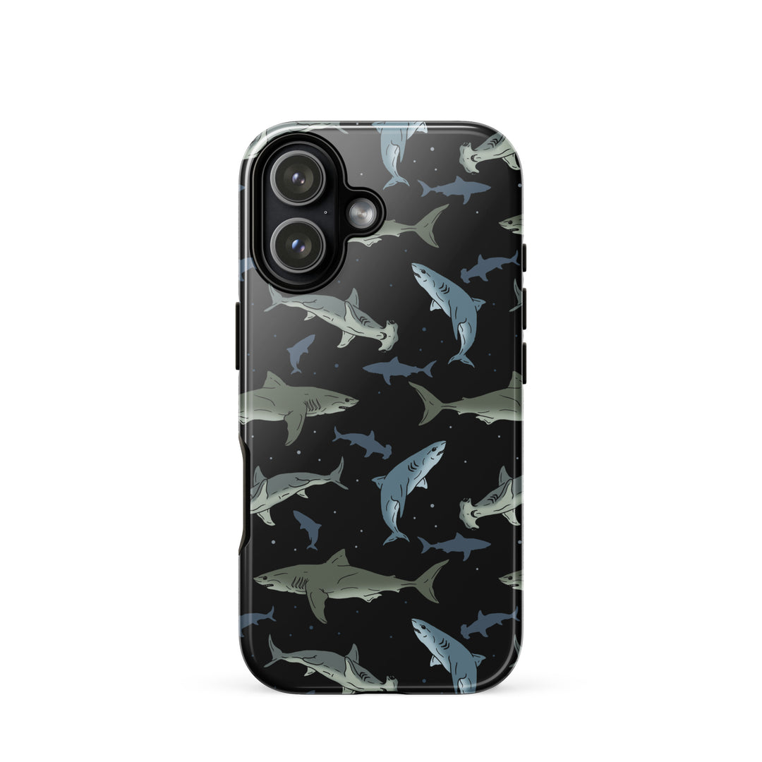Shark Infested iPhone Case - Murder Apparel