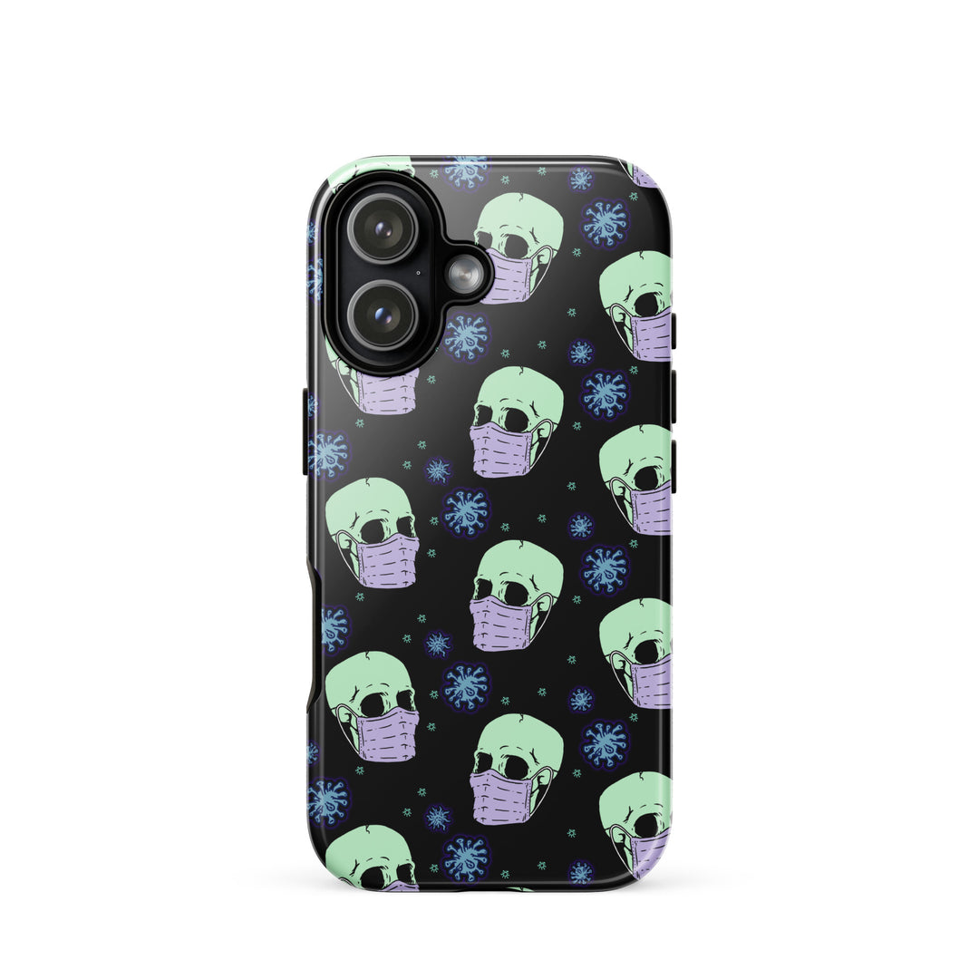Virus Skull iPhone Case - Murder Apparel