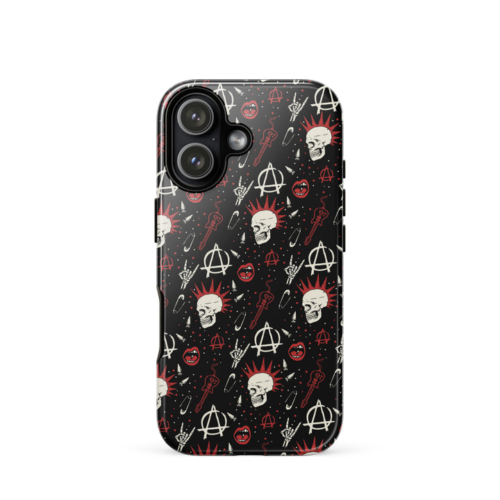 Punk Rock Anarchy iPhone Case - Murder Apparel