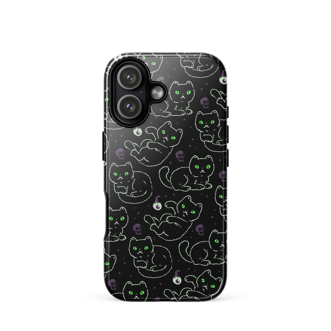 Black Cats iPhone Case - Murder Apparel