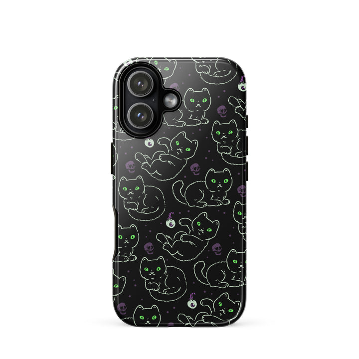 Black Cats iPhone Case - Murder Apparel