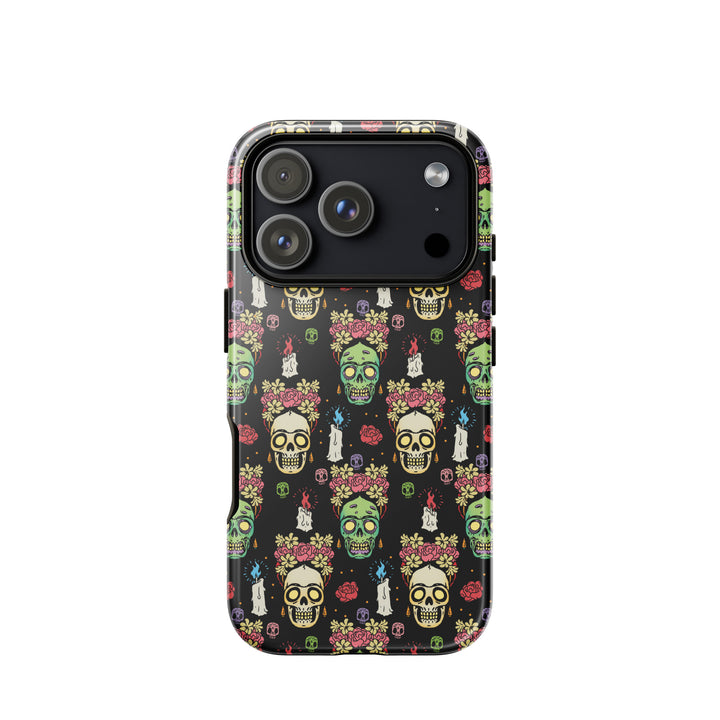 Frida Kahlo Skull iPhone Case - Murder Apparel