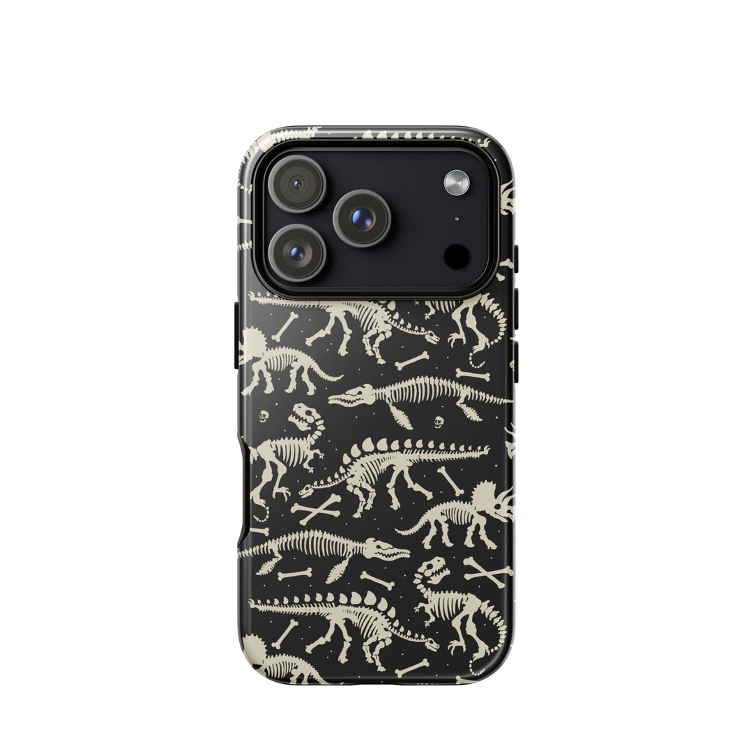 Dinosaur Fossils iPhone Case - Murder Apparel