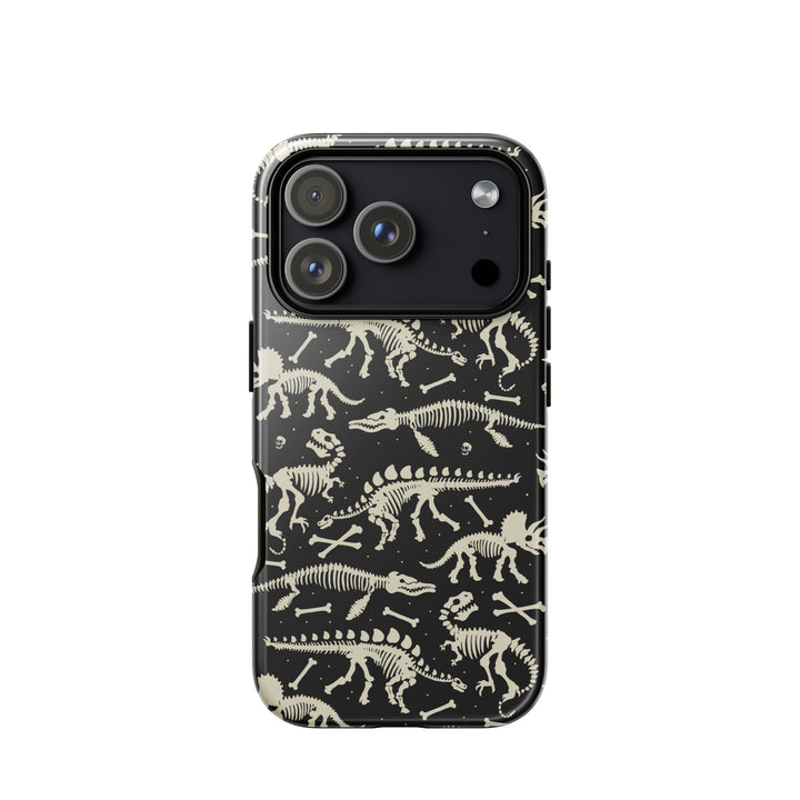 Dinosaur Fossils iPhone Case - Murder Apparel
