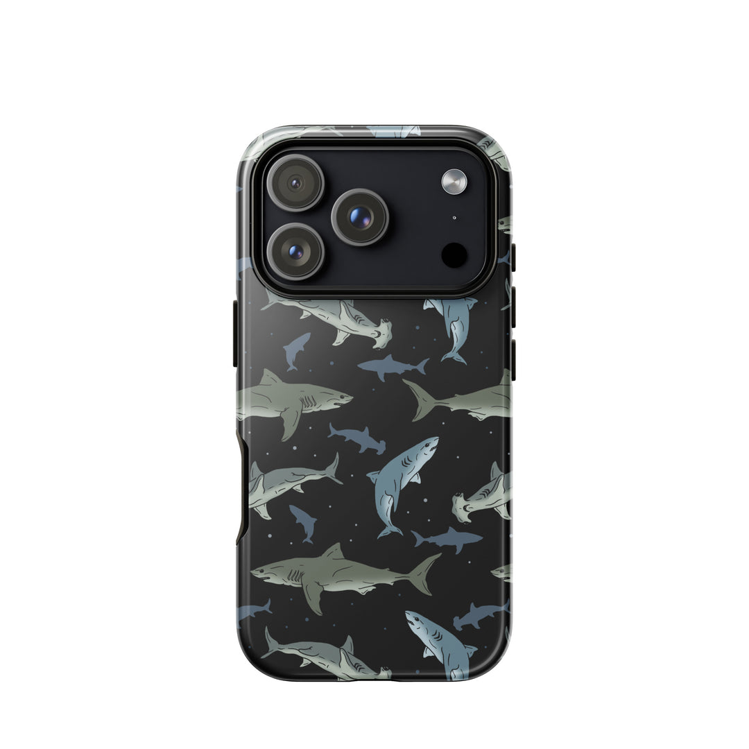 Shark Infested iPhone Case - Murder Apparel