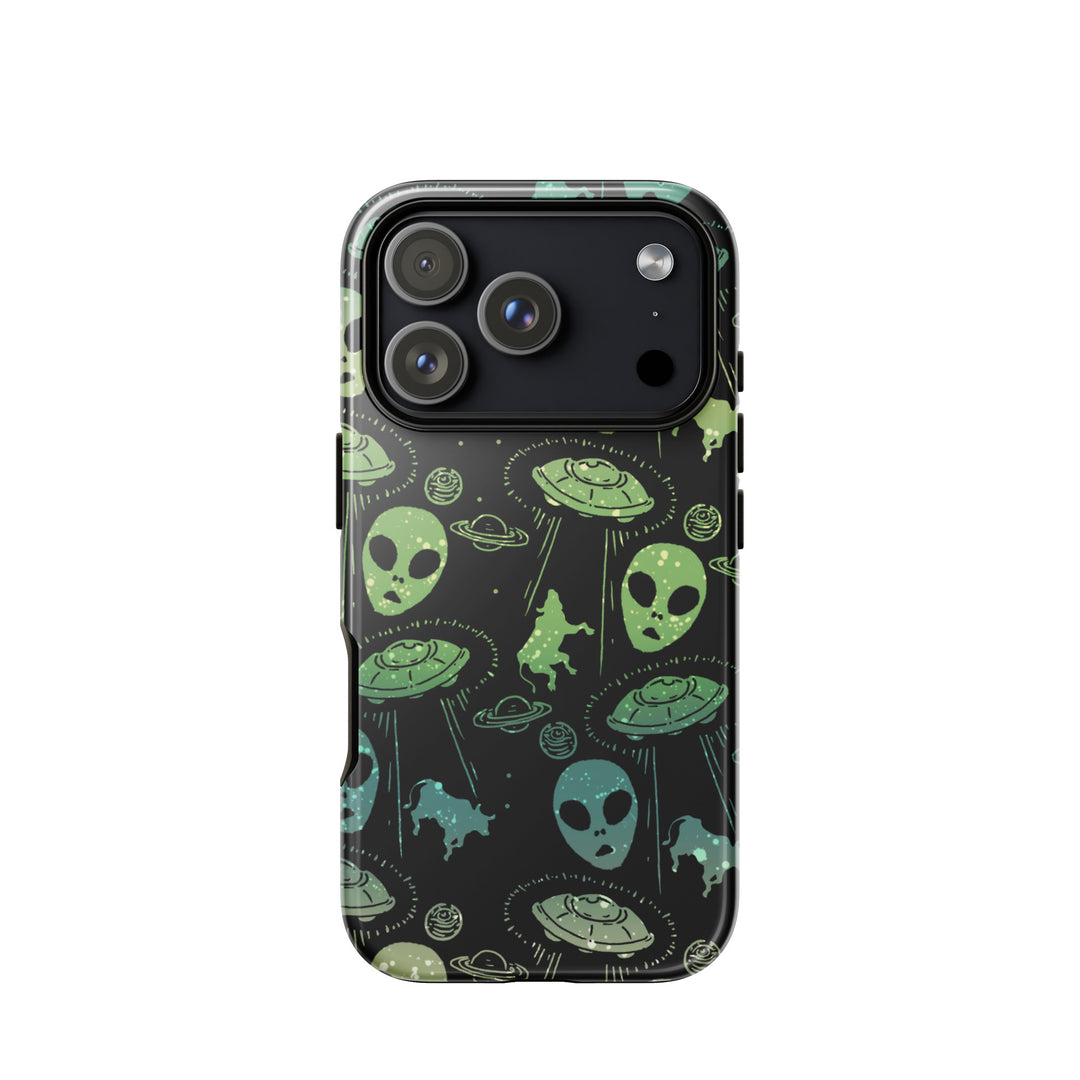 Aliens And UFOs iPhone Case - Murder Apparel