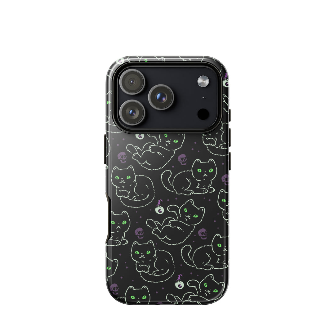 Black Cats iPhone Case - Murder Apparel