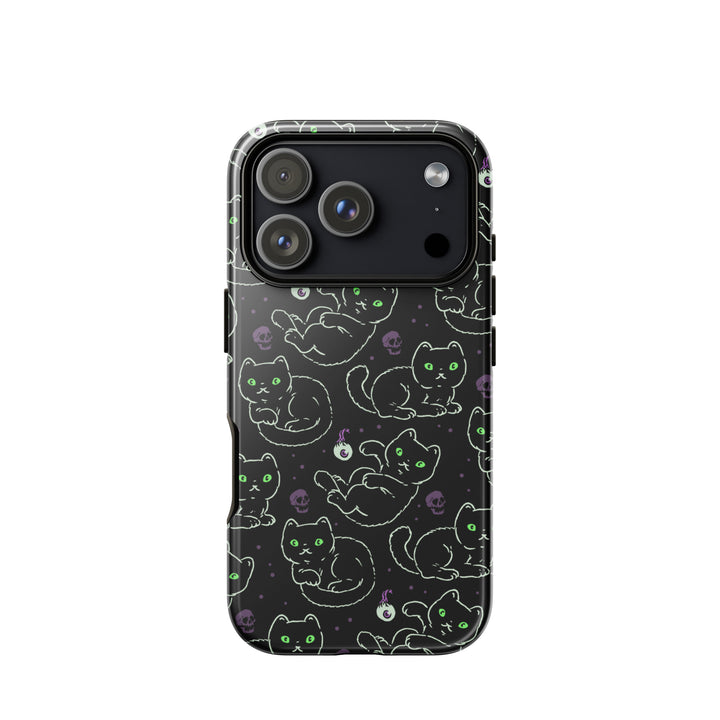 Black Cats iPhone Case - Murder Apparel