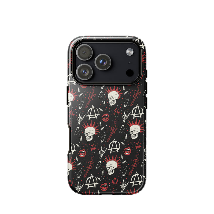 Punk Rock Anarchy iPhone Case - Murder Apparel