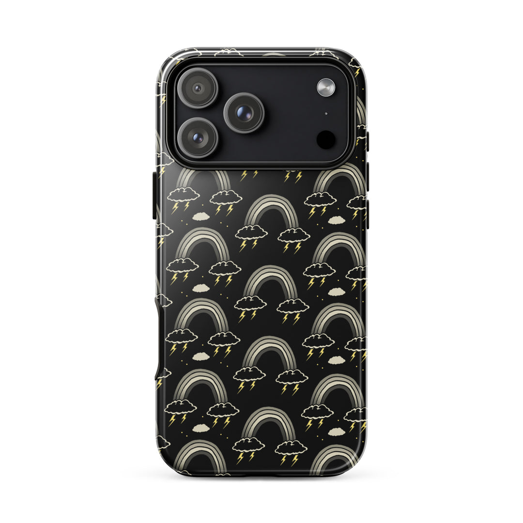 Goth Rainbow Emo iPhone Case - Murder Apparel