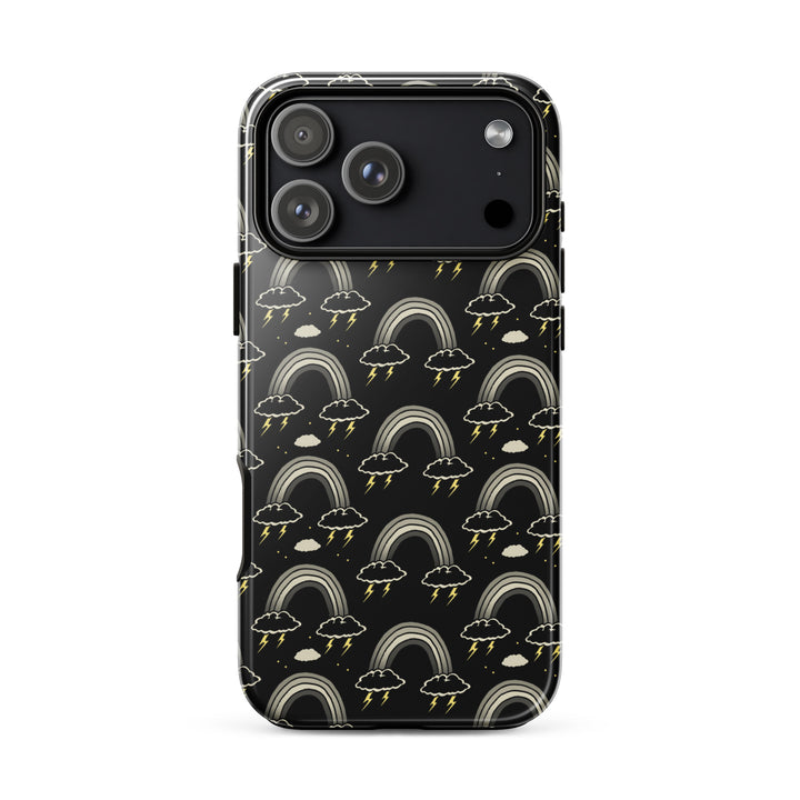 Goth Rainbow Emo iPhone Case - Murder Apparel