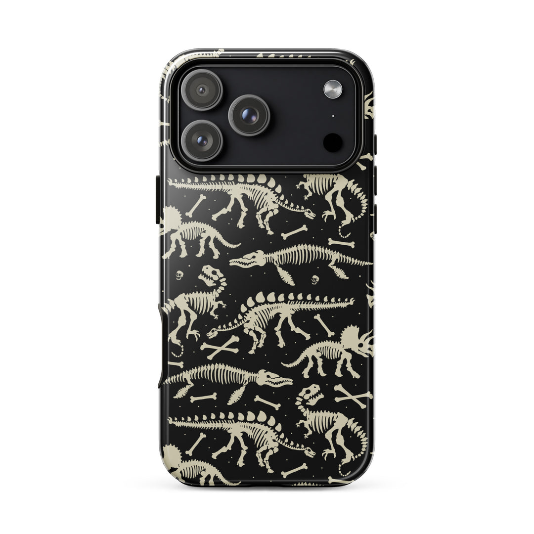 Dinosaur Fossils iPhone Case - Murder Apparel