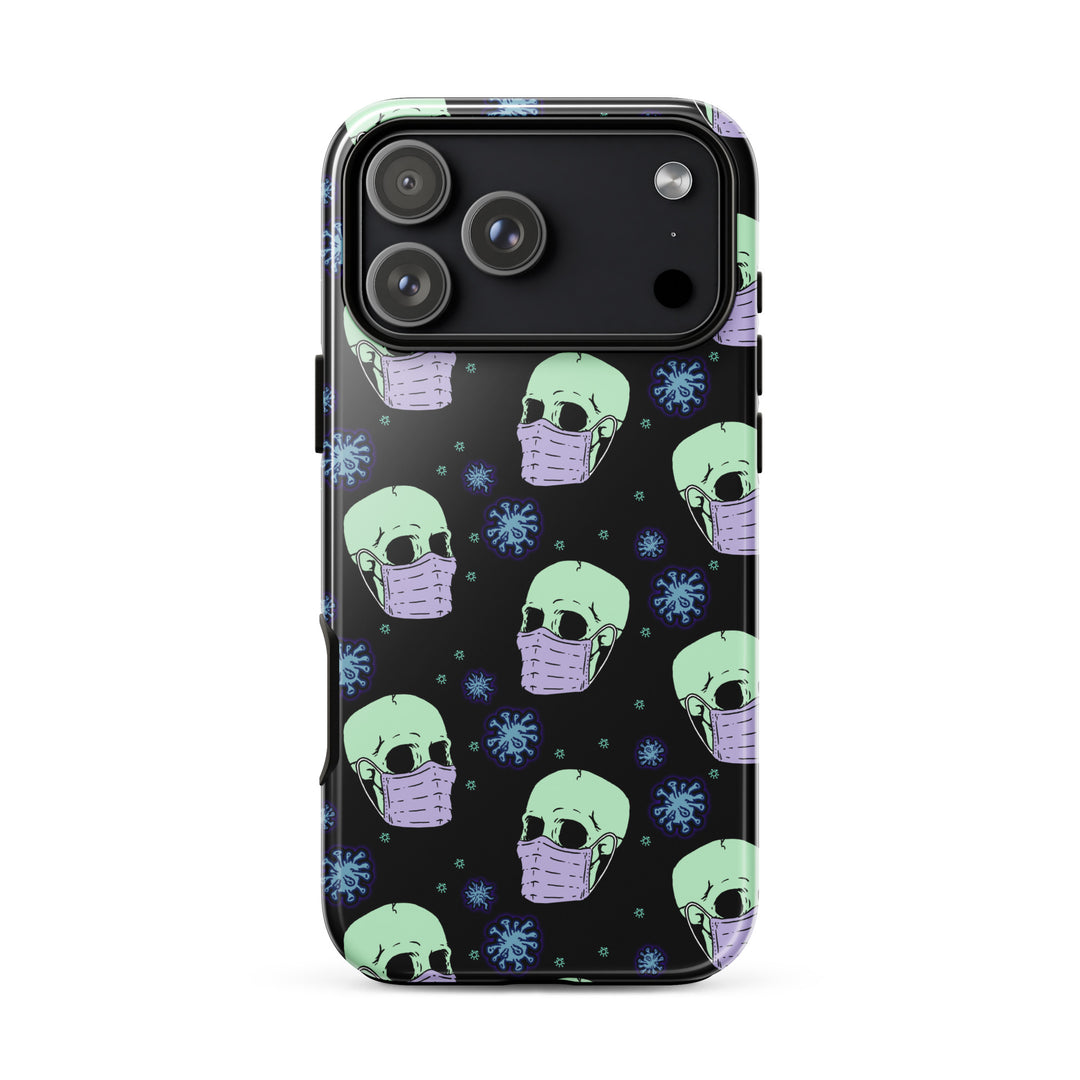 Virus Skull iPhone Case - Murder Apparel