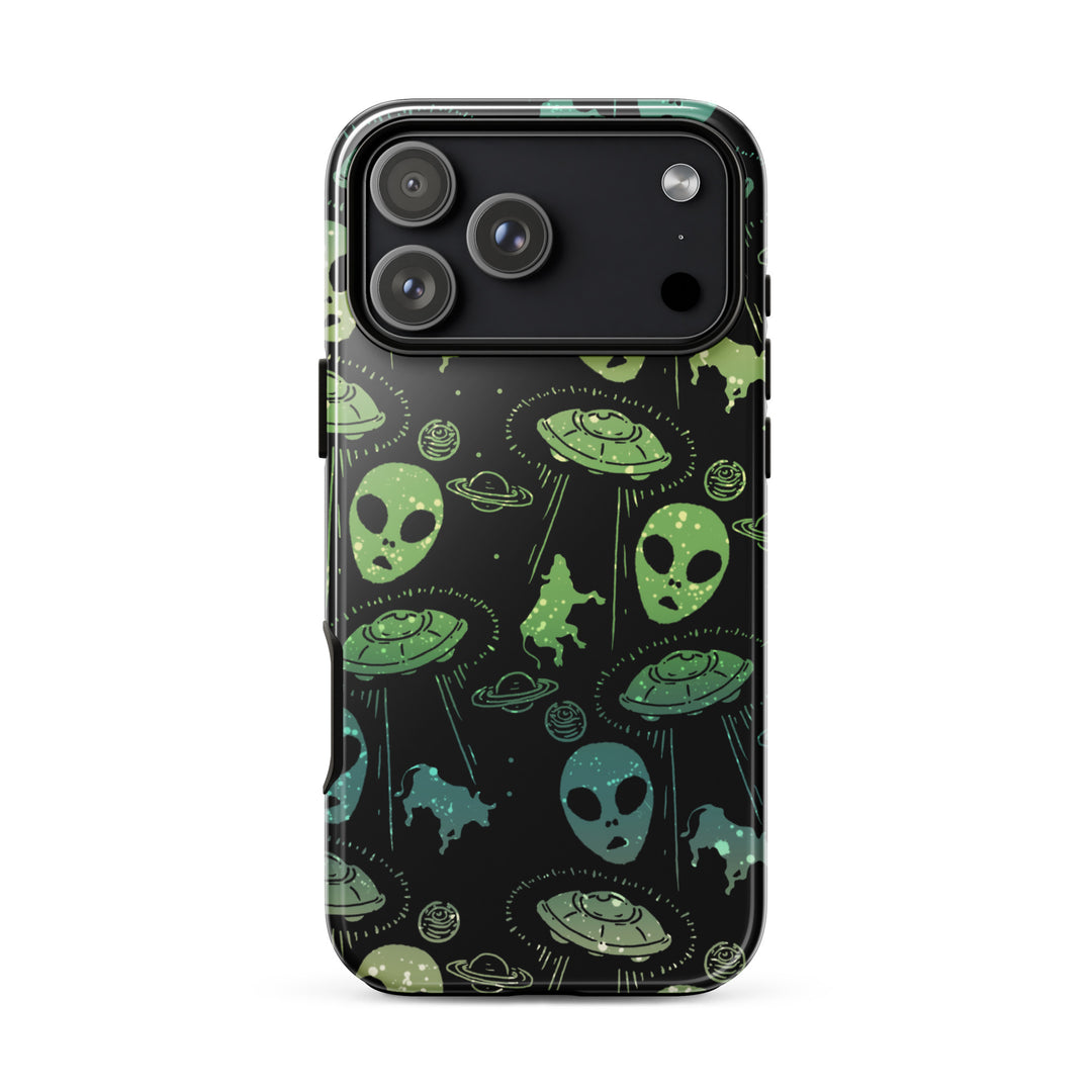Aliens And UFOs iPhone Case - Murder Apparel