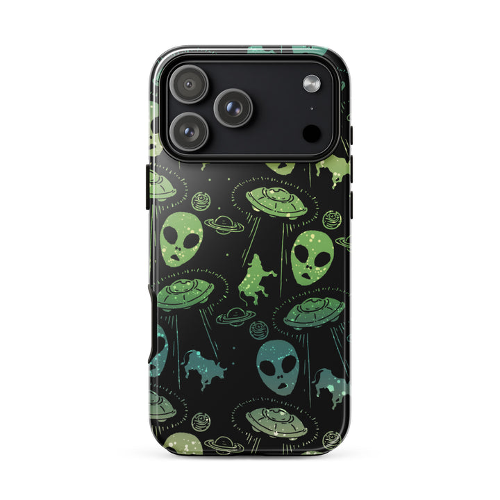 Aliens And UFOs iPhone Case - Murder Apparel