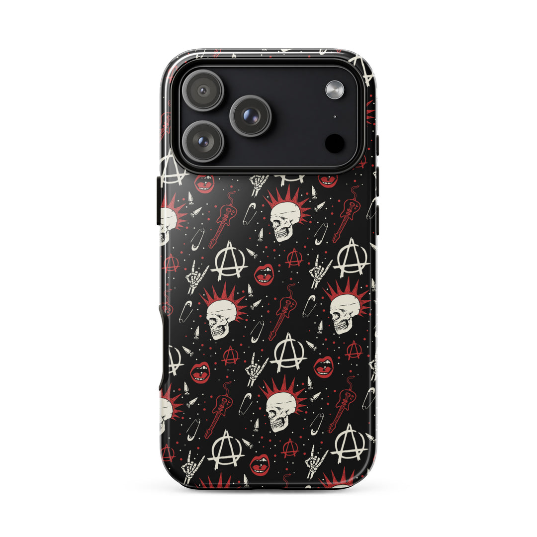 Punk Rock Anarchy iPhone Case - Murder Apparel