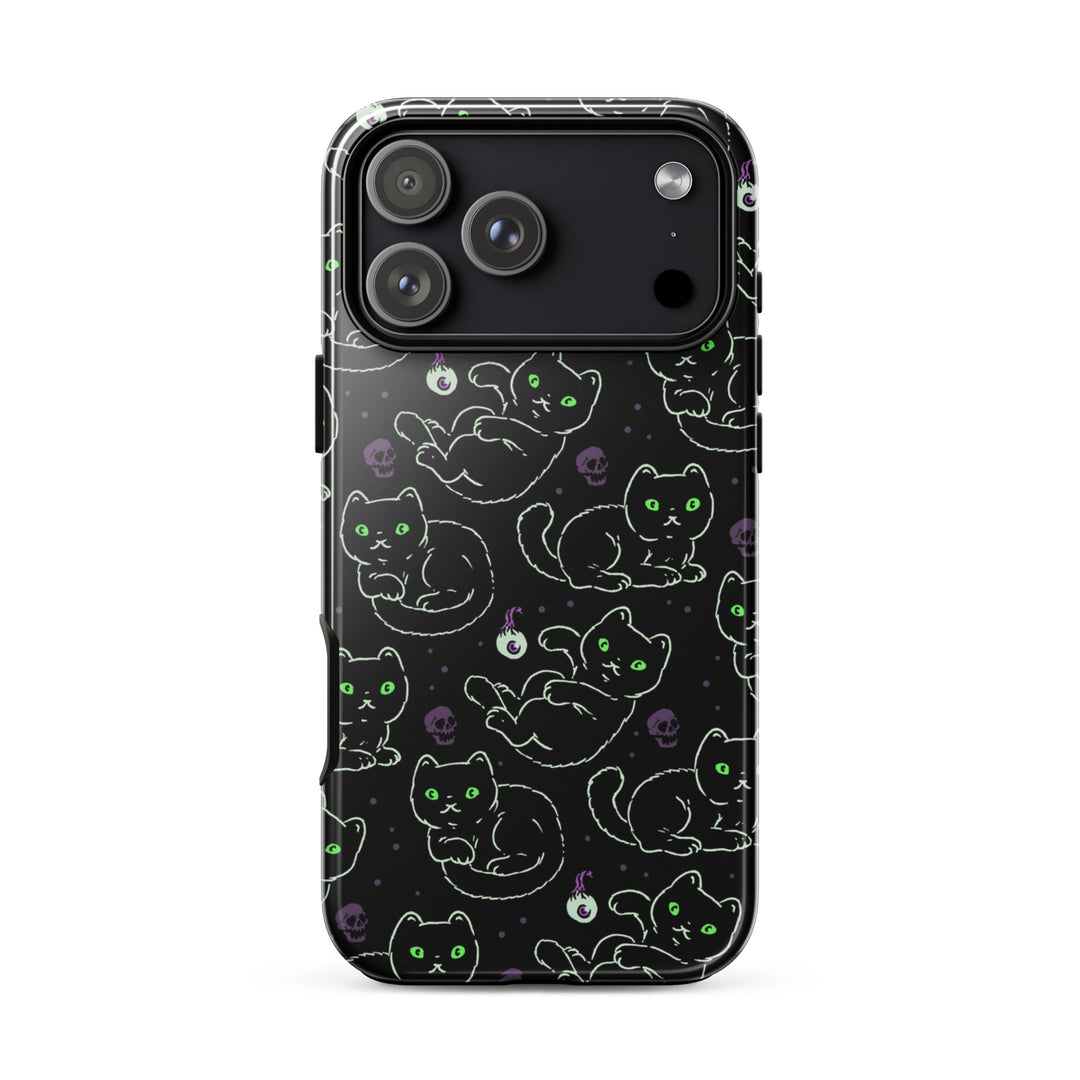 Black Cats iPhone Case - Murder Apparel