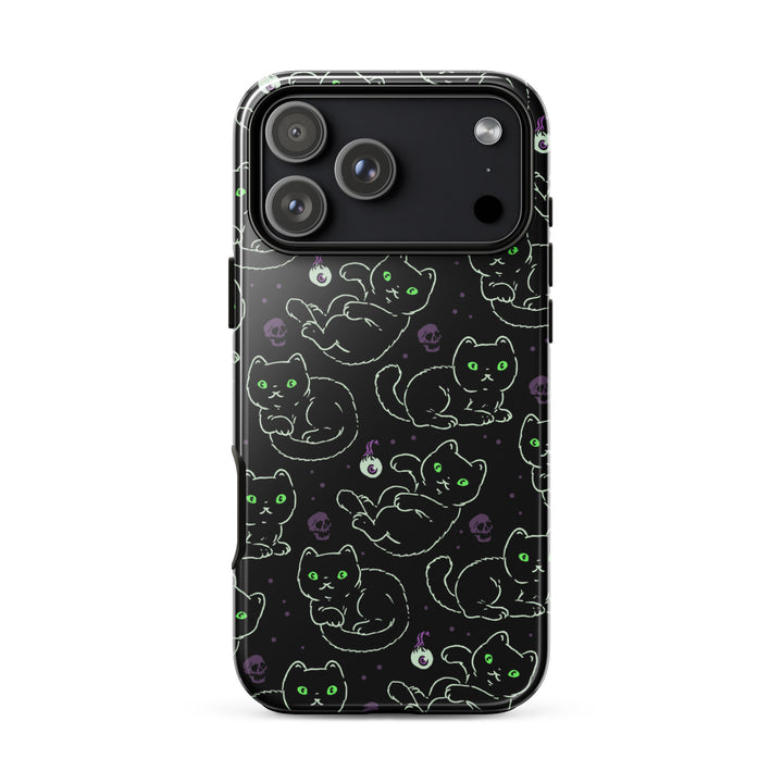 Black Cats iPhone Case - Murder Apparel