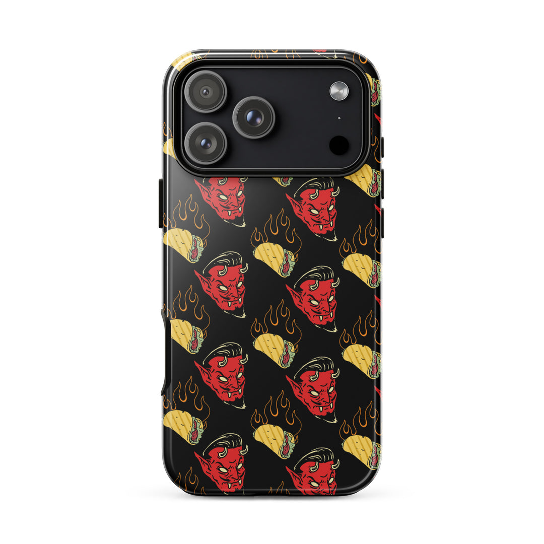 Tacos In Hell iPhone Case - Murder Apparel