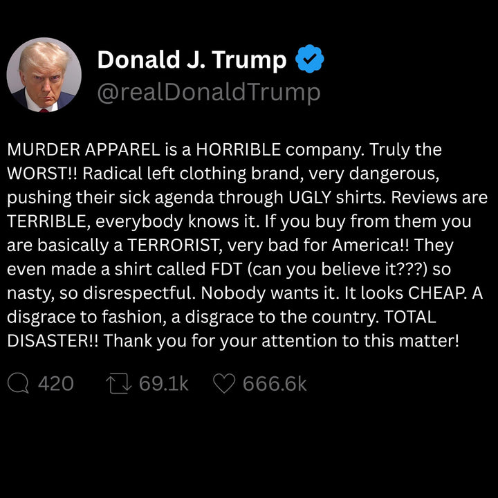 Trump Tweet t-shirt