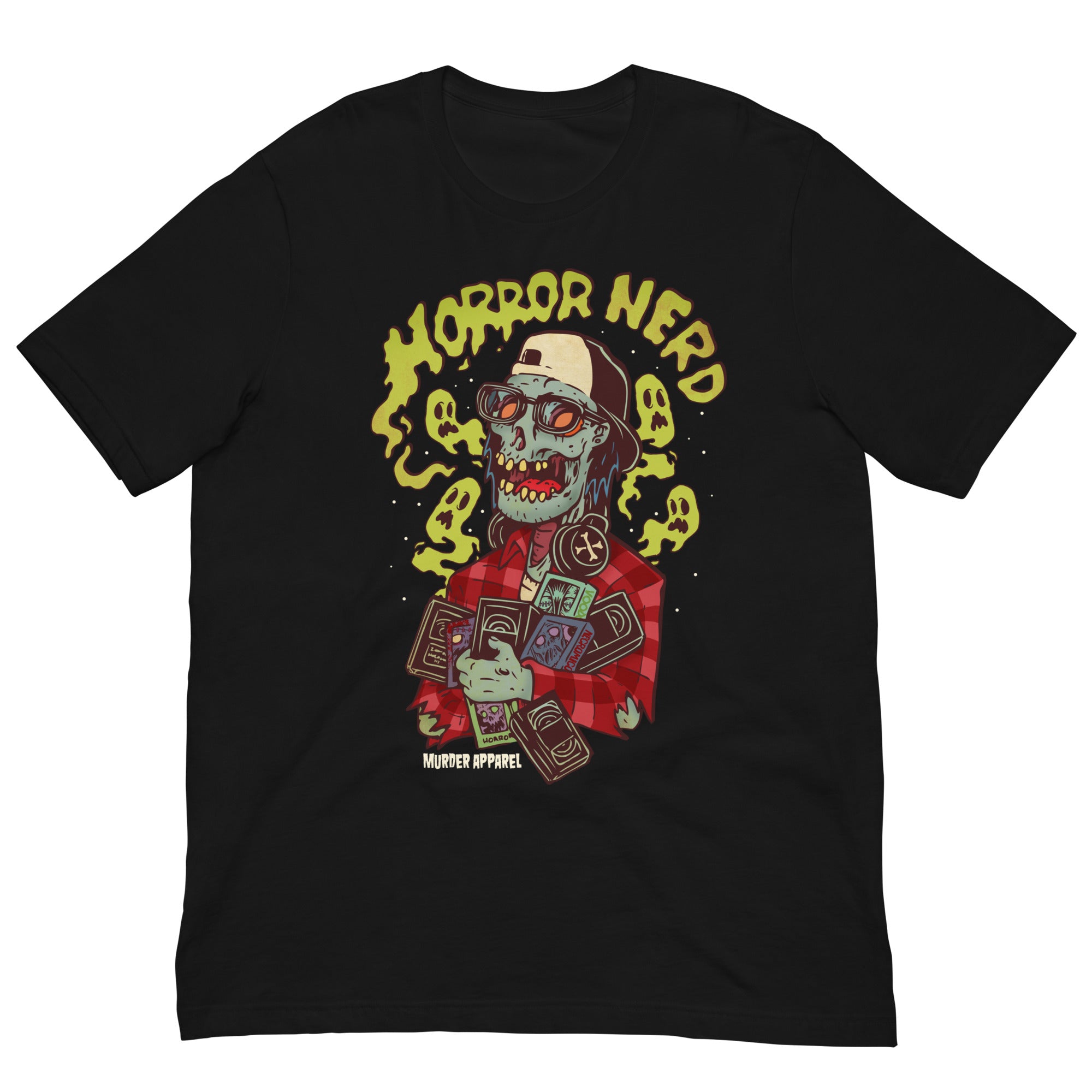 Retro Horror Nerd T-Shirt – Murder Apparel