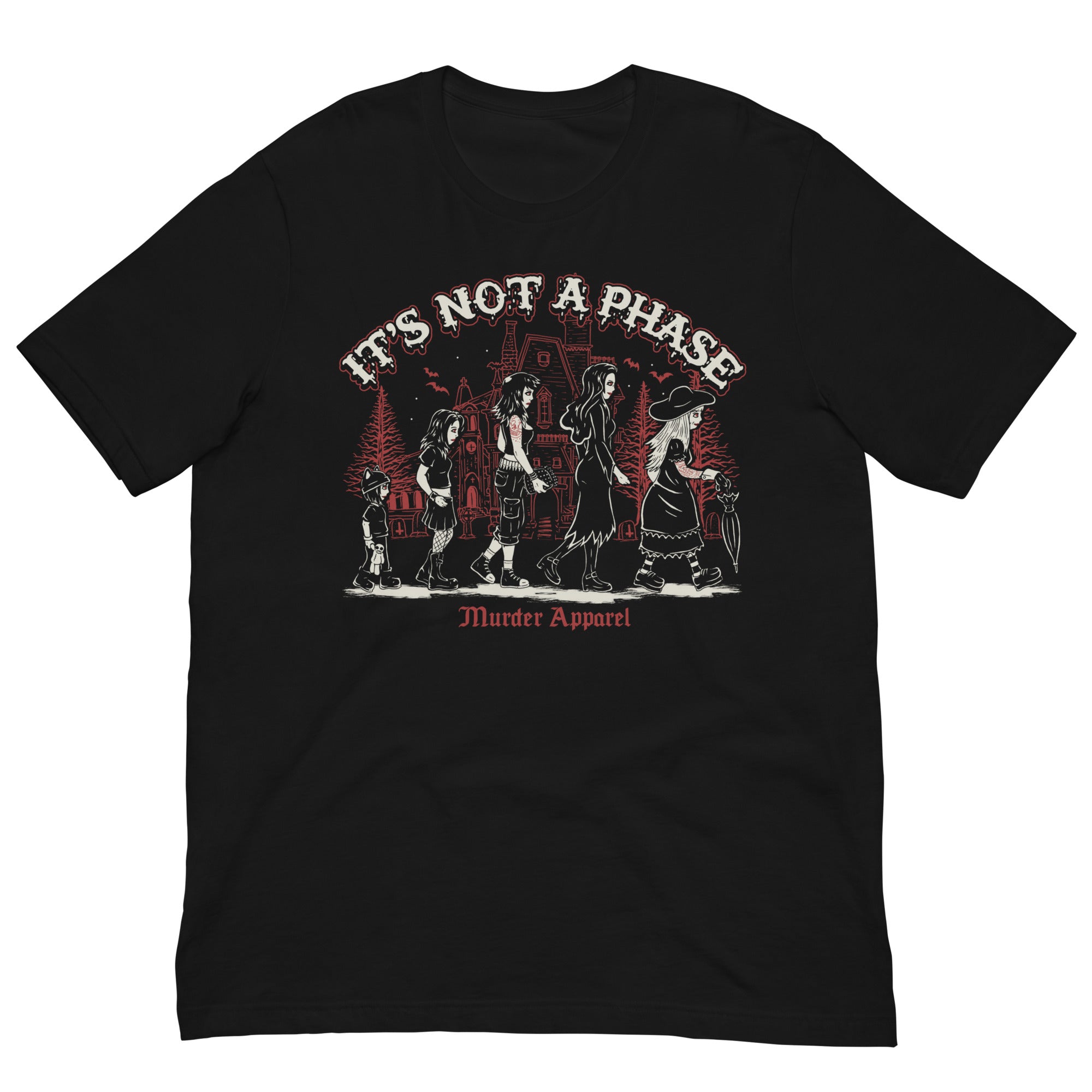 PROFESSIONAL MURDER MUSIC Tシャツ It's Not A Phase Gothic T-Shirt – Murder Apparel
