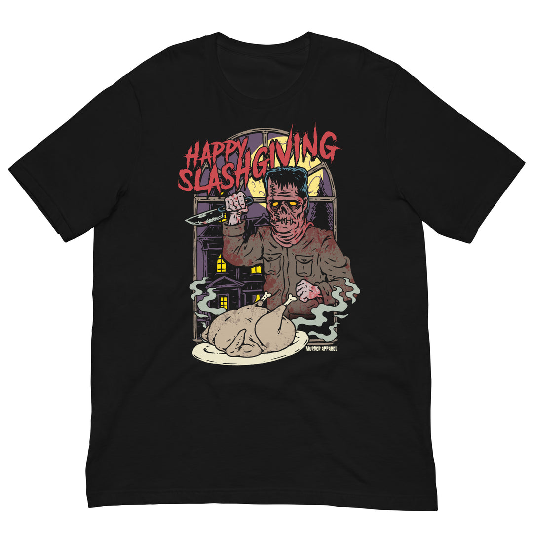 Happy Slashgiving T-shirt - Murder Apparel