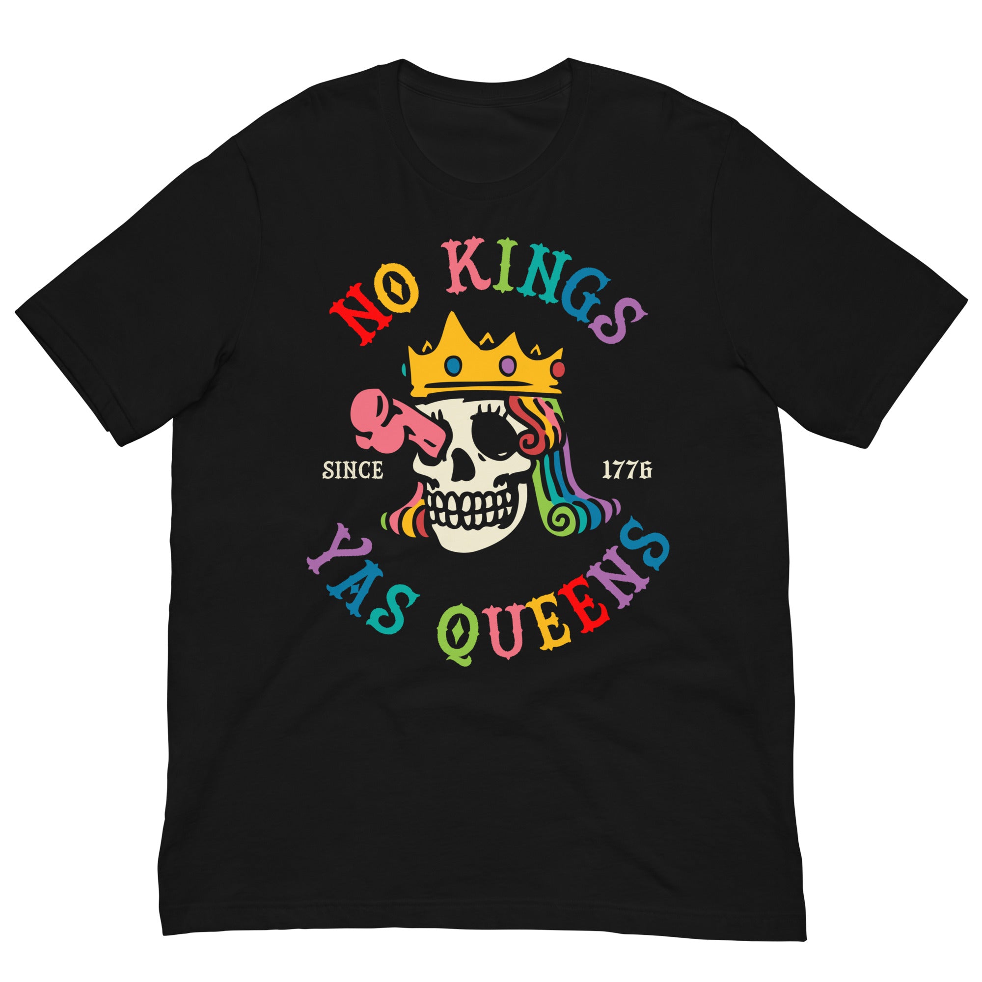 No Kings Yas Queens T-shirt – Murder Apparel