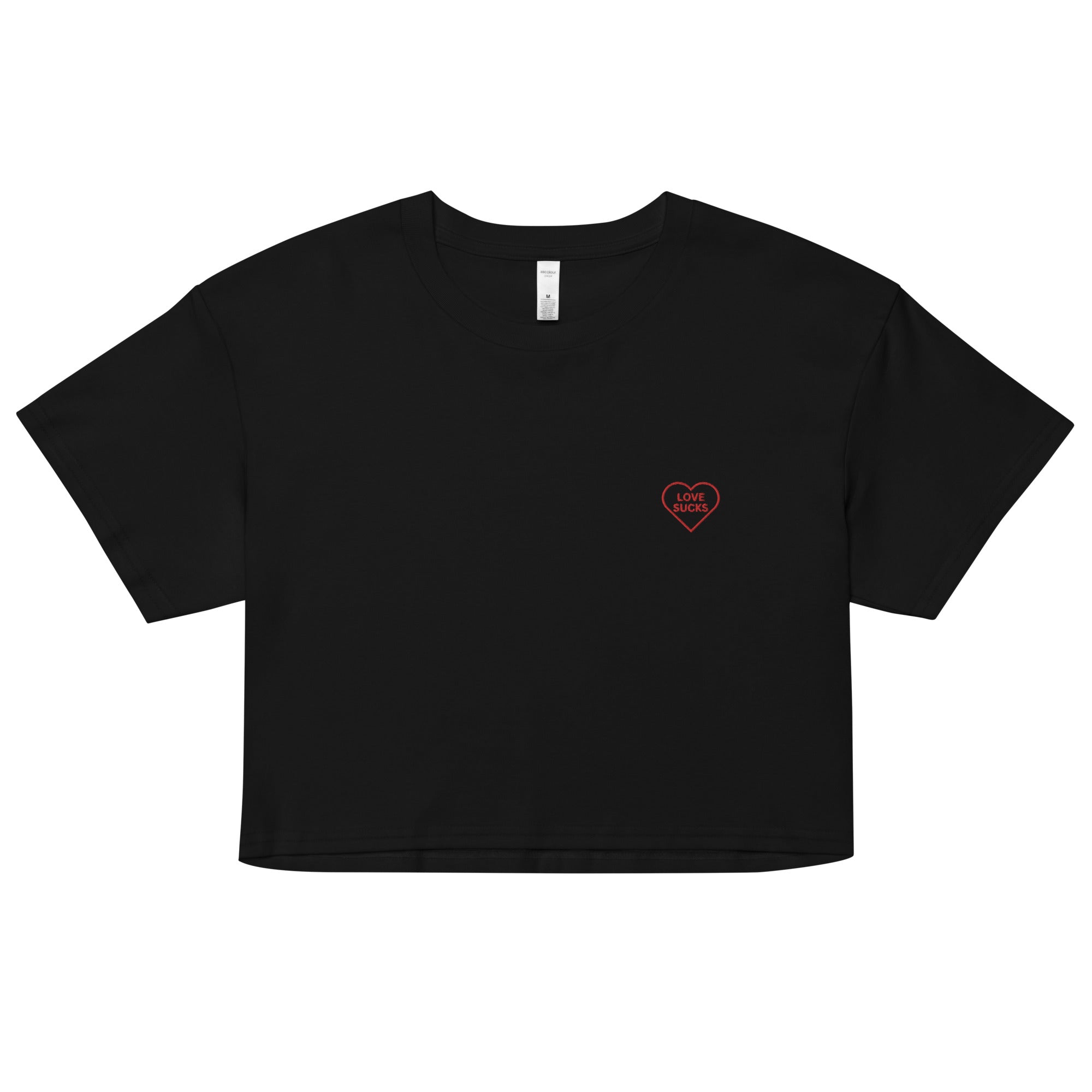 Love Sucks Crop Top – Murder Apparel