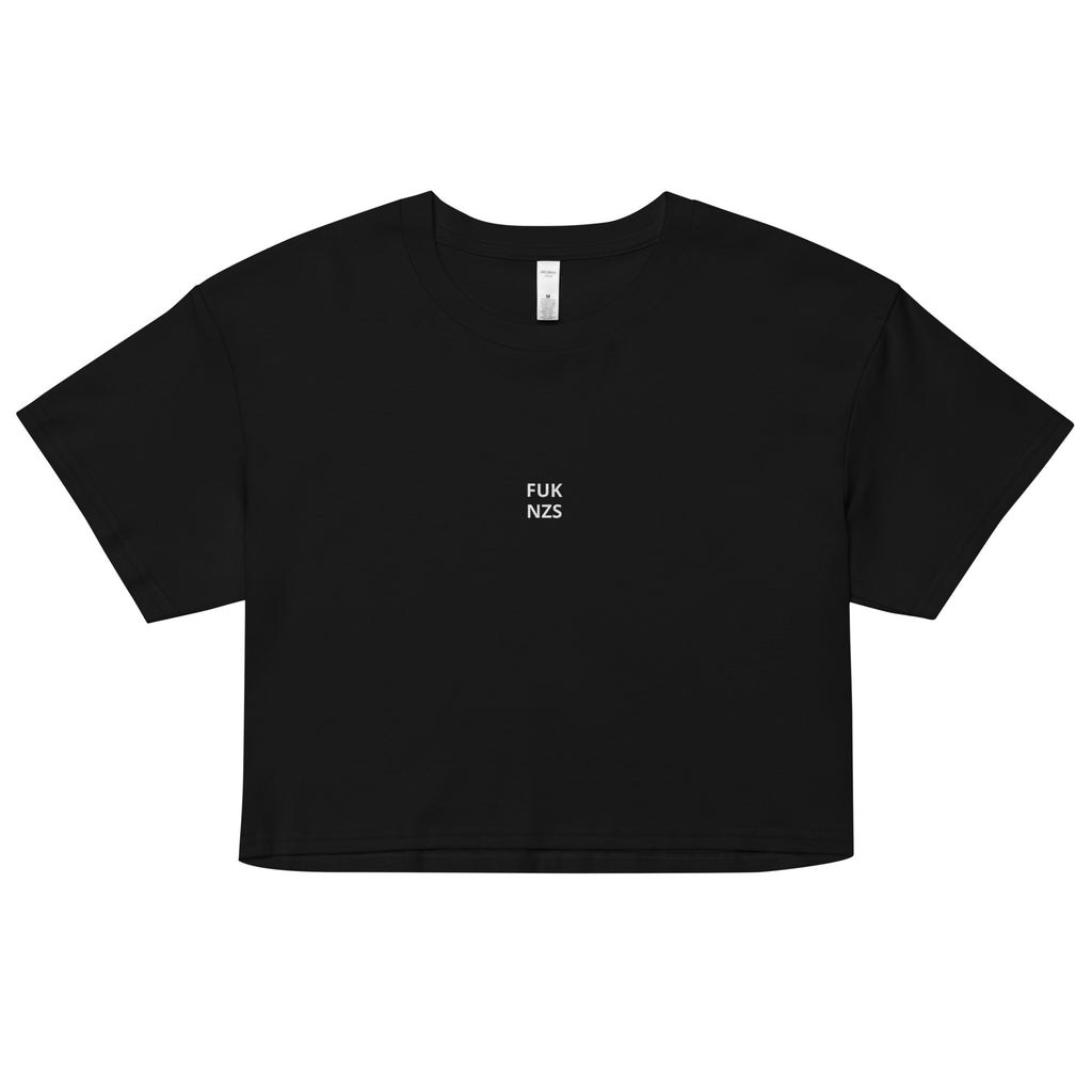 FUCK KENTA Tシャツ ブラック L 新品未使用 womens-crop-top-black-front-