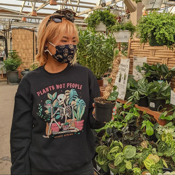 Plants Not People Sweatshirt - Murder Apparel