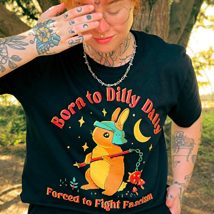 Fight Fascism Crop Top - Murder Apparel