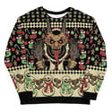 Pull De Noël "Merry Krampus" - Style Gothique & Humour Noir - Sweatshirt Chaud Pour Les Fêtes Alternatif - 9