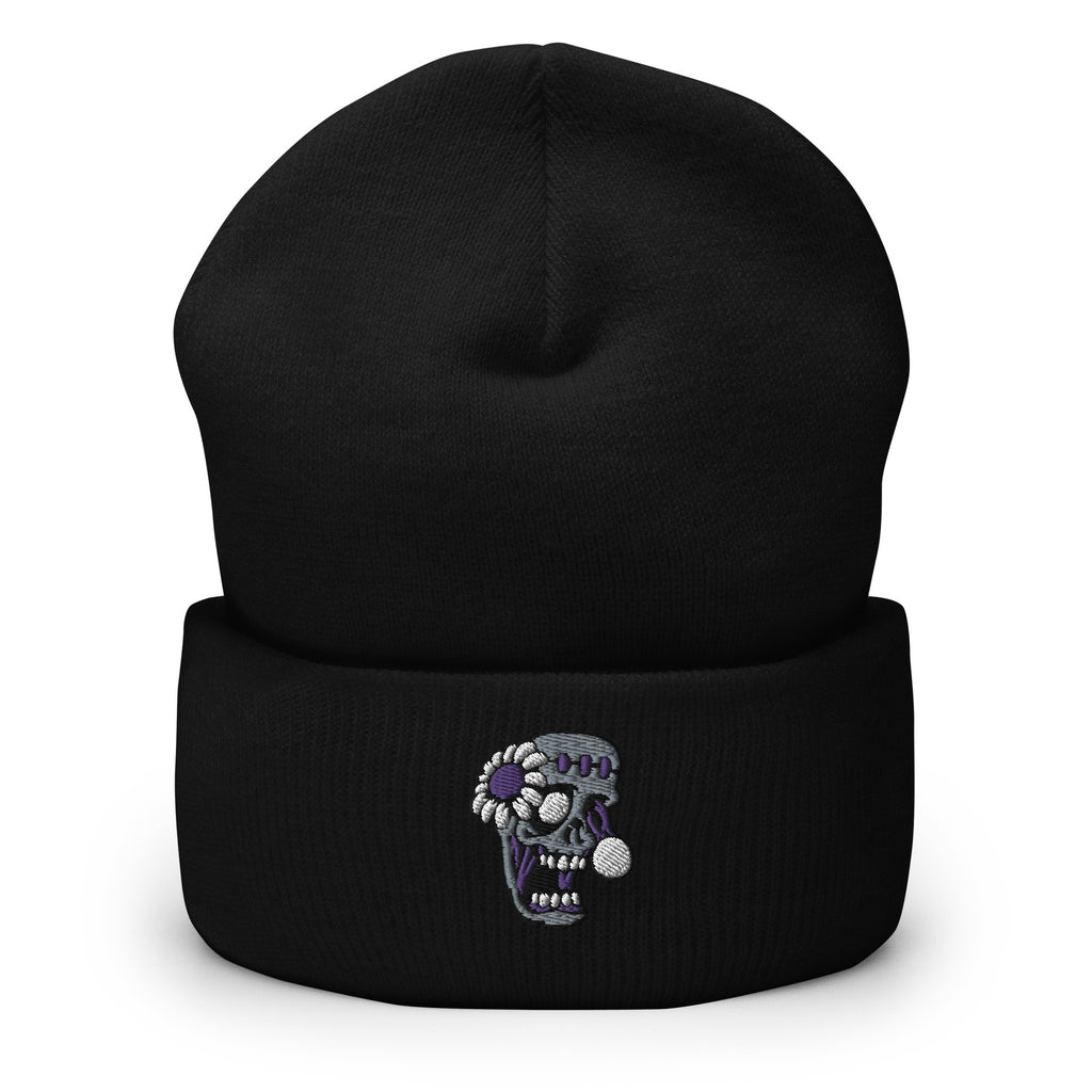Flower Zombie Beanie – Murder Apparel