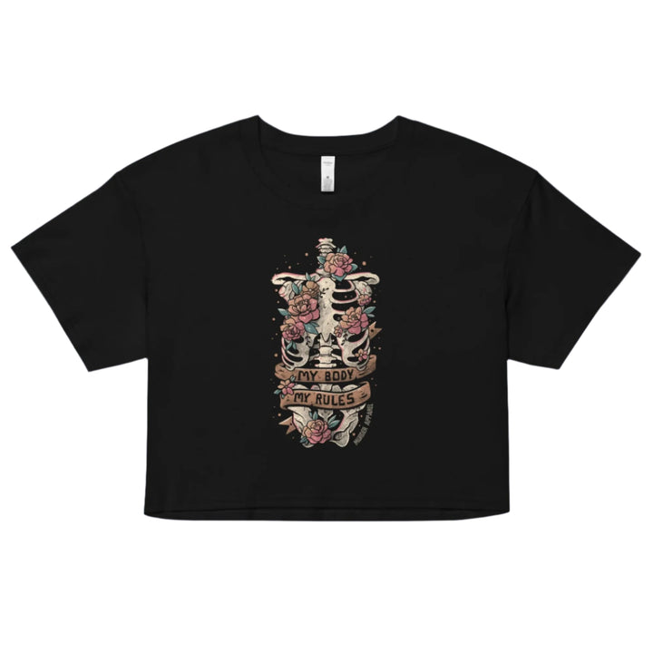 My Body My Rules Crop Top - Murder Apparel